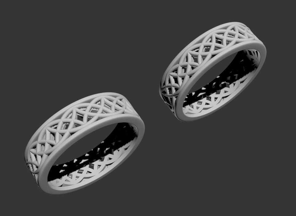 140305 R engagement ring with patterns Pol 3D print model_15