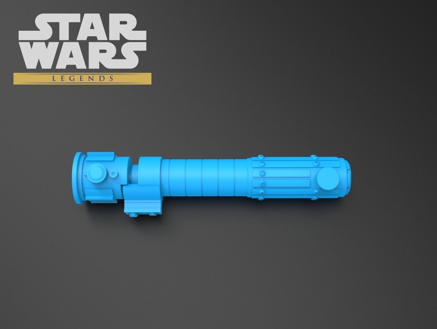Mara Jade Lightsaber 3D print model_2