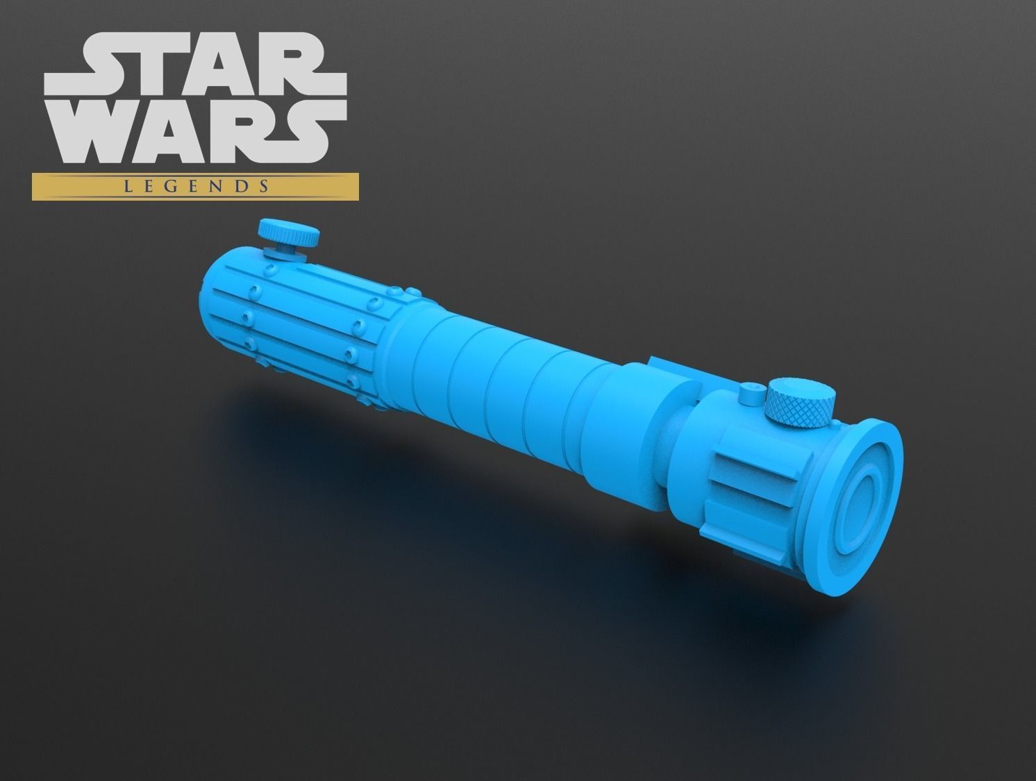 Mara Jade Lightsaber 3D print model_3