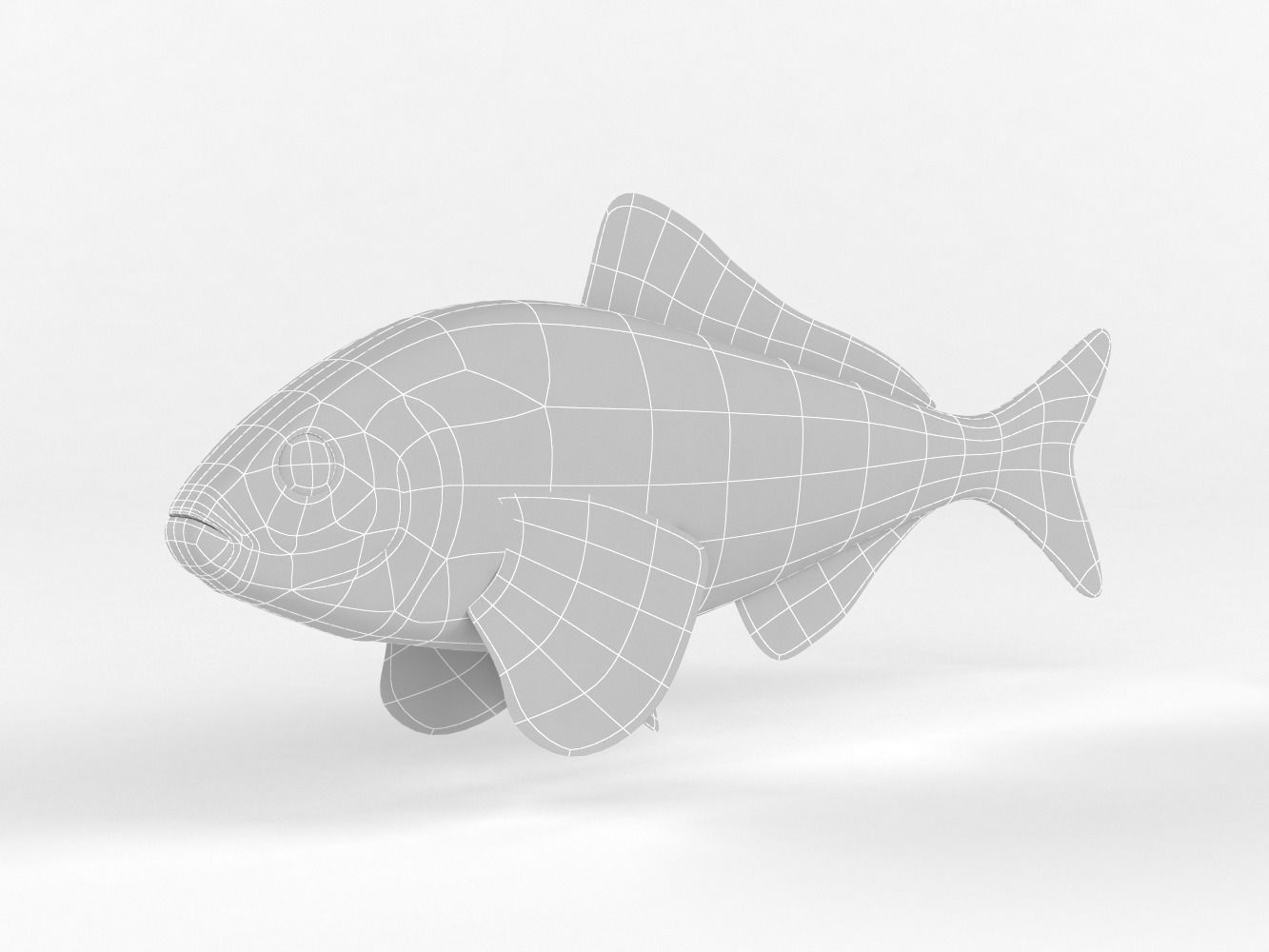 Fish Greenling 3D model_10