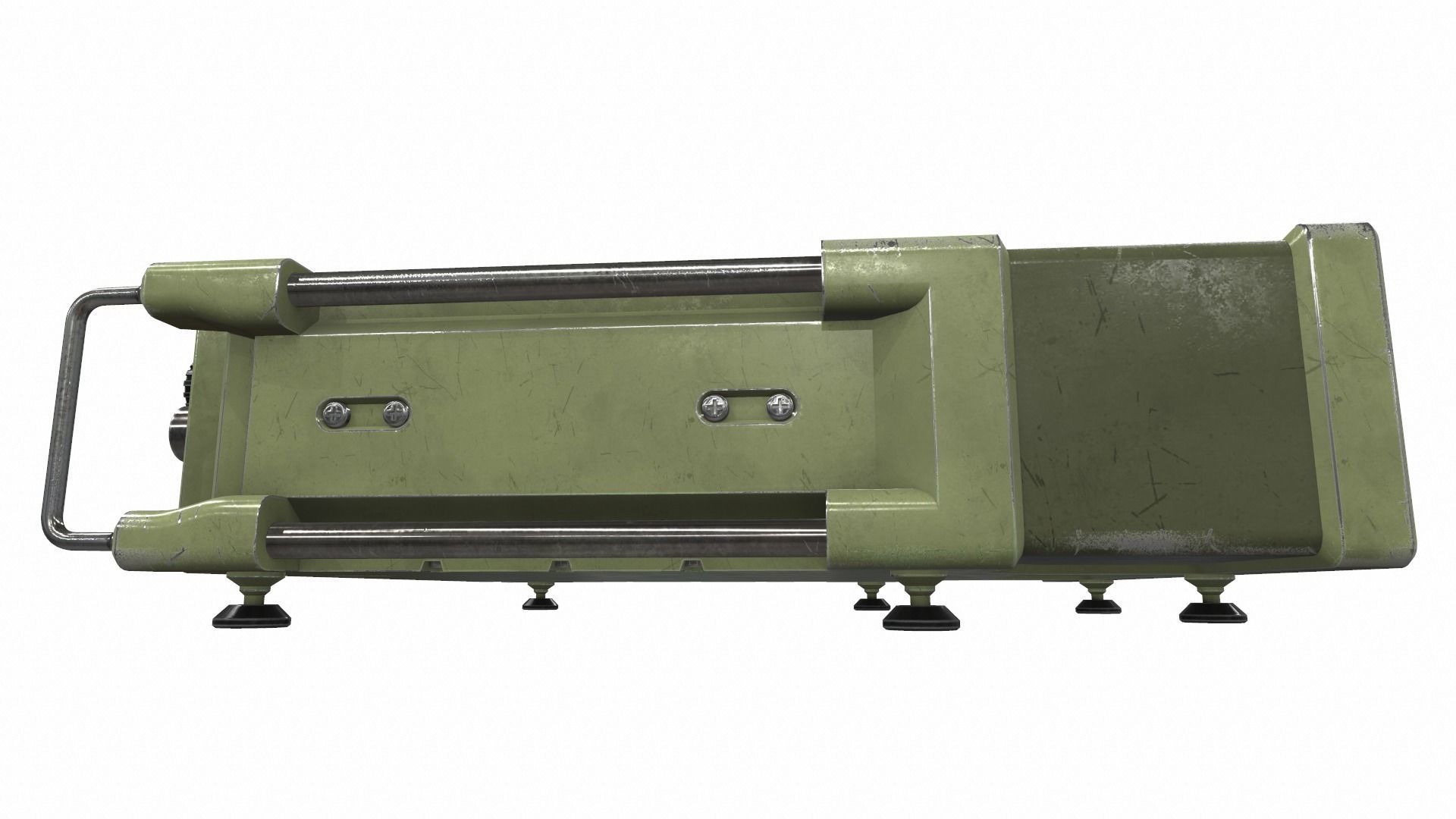 Radio military 4 3D model_2