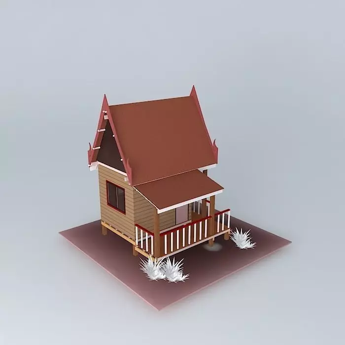 Monastery Cell 3D model_0