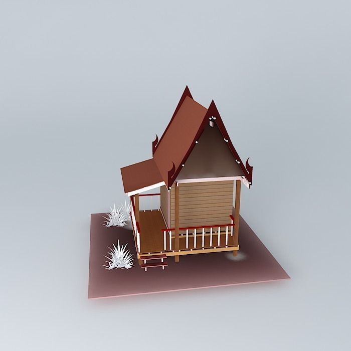 Monastery Cell 3D model_2