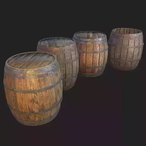  Barrel 4 texture sets