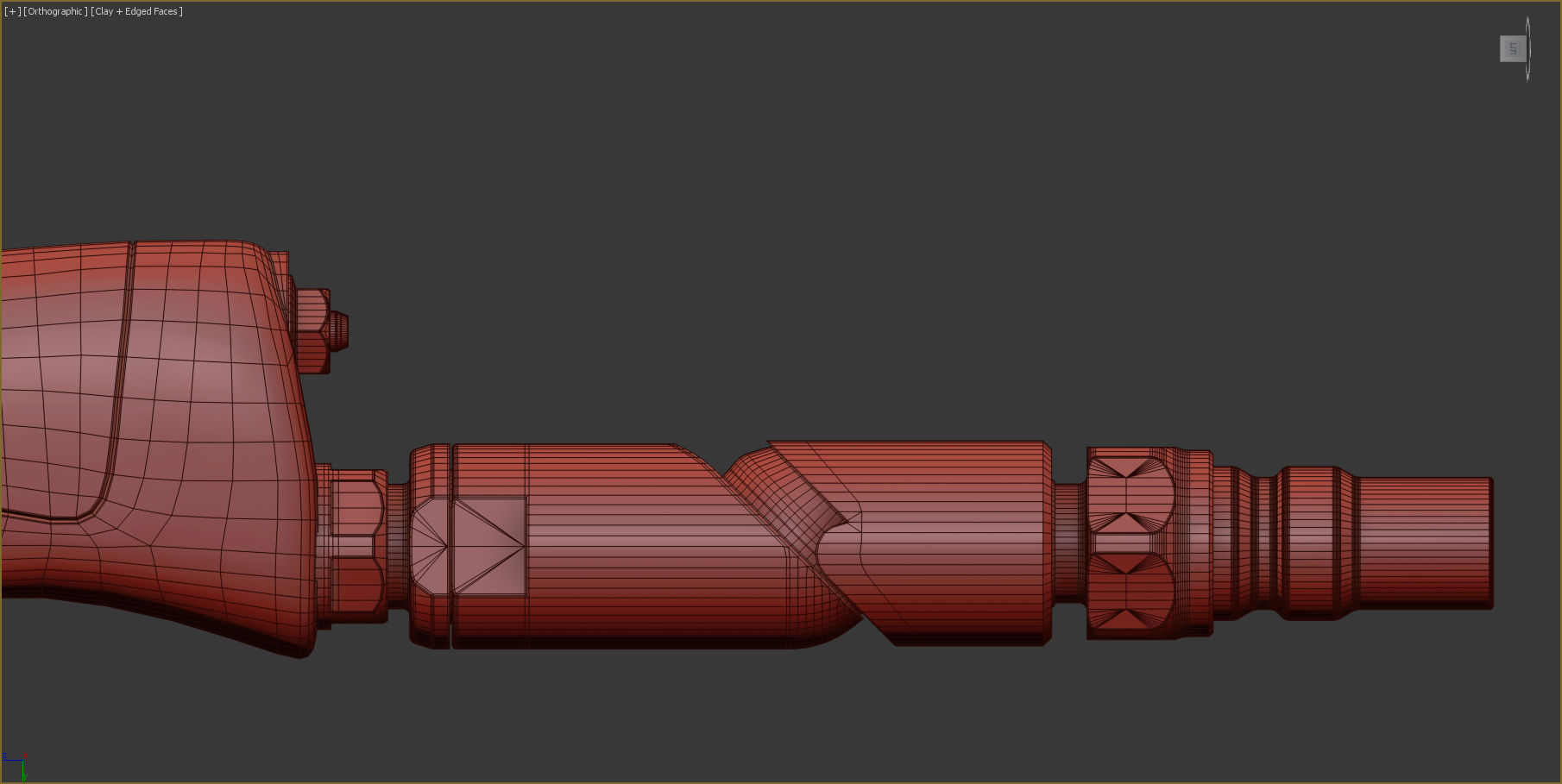 Wheel Gun Paoli Hurricane 3D model_15