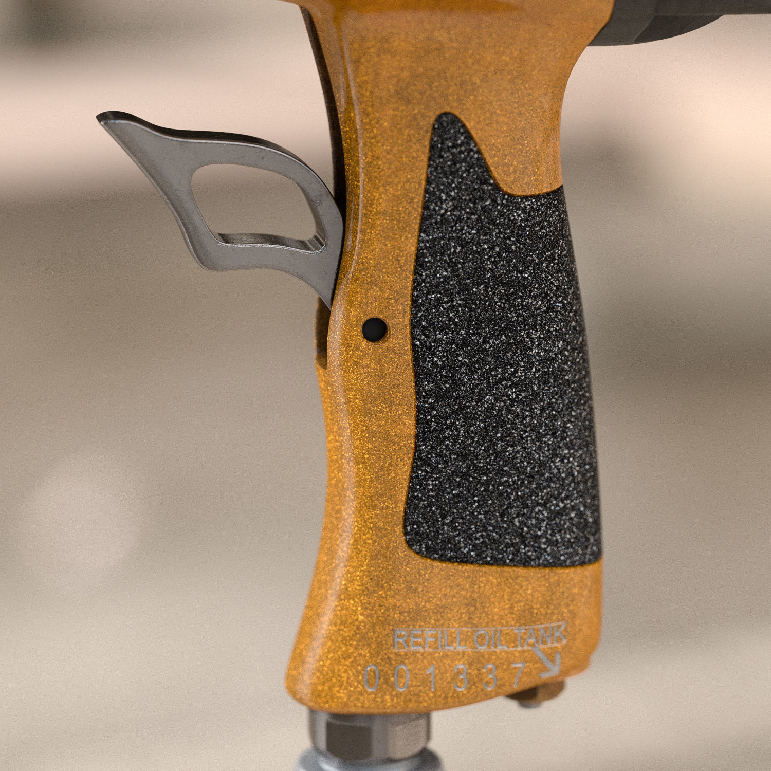 Wheel Gun Paoli Hurricane 3D model_7