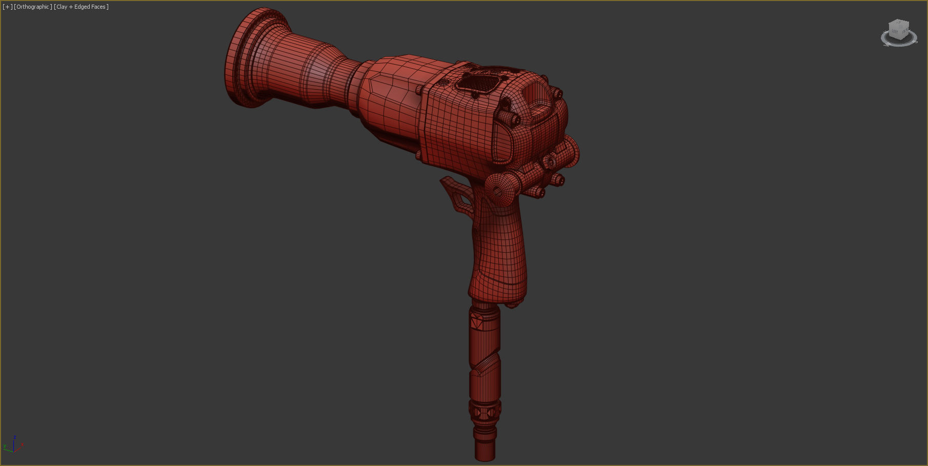 Wheel Gun Paoli Hurricane 3D model_23