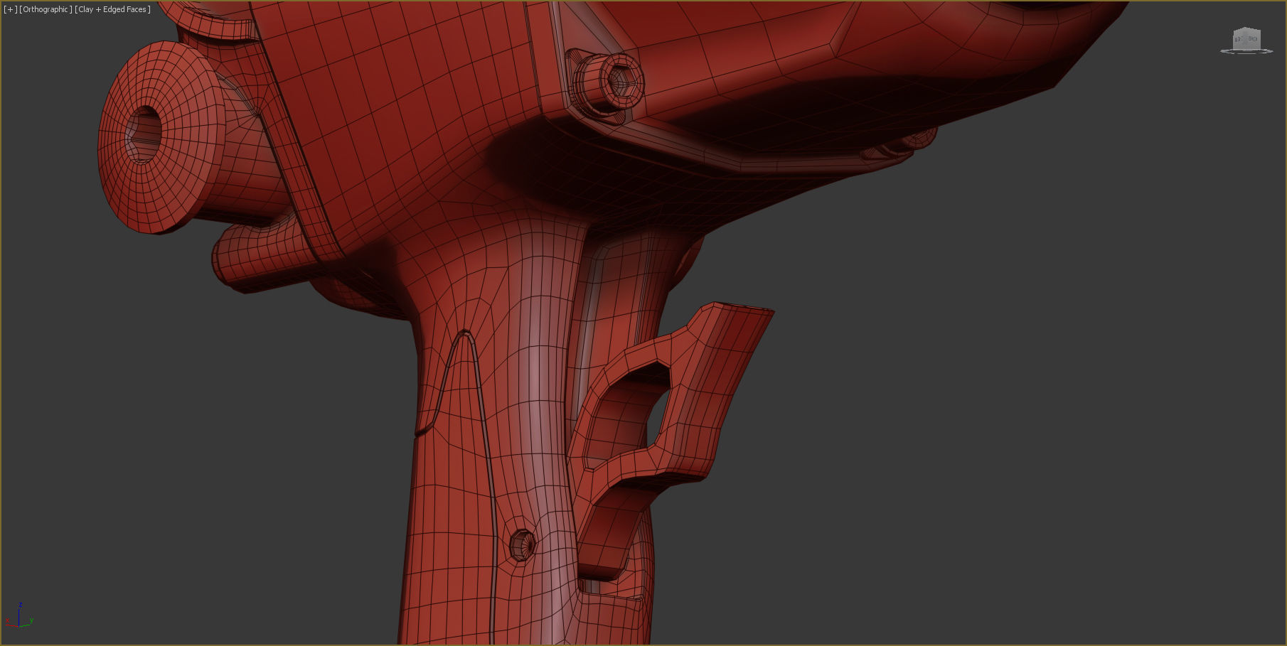 Wheel Gun Paoli Hurricane 3D model_14