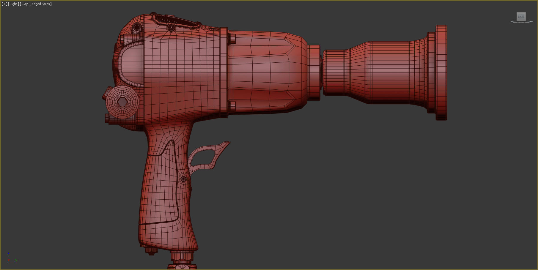 Wheel Gun Paoli Hurricane 3D model_21