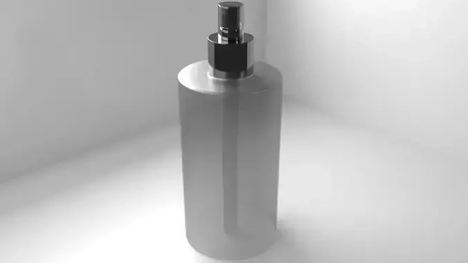 Spray Bottle 1 - Body Mist Bottle 3D model