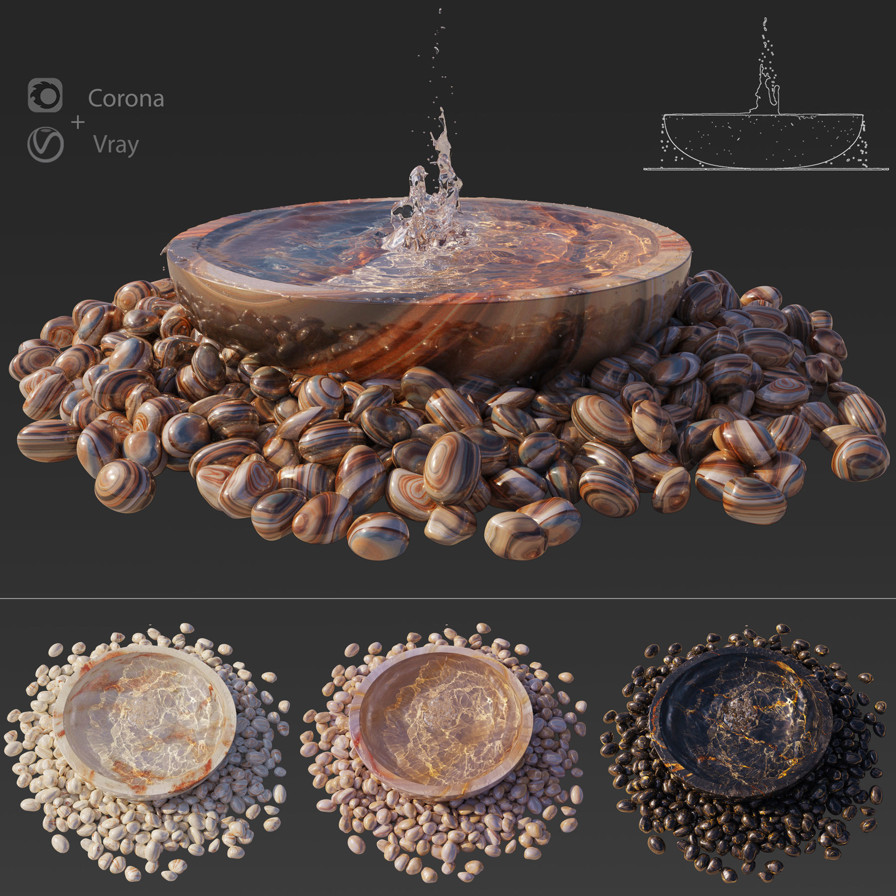 Water Bowl Fountain