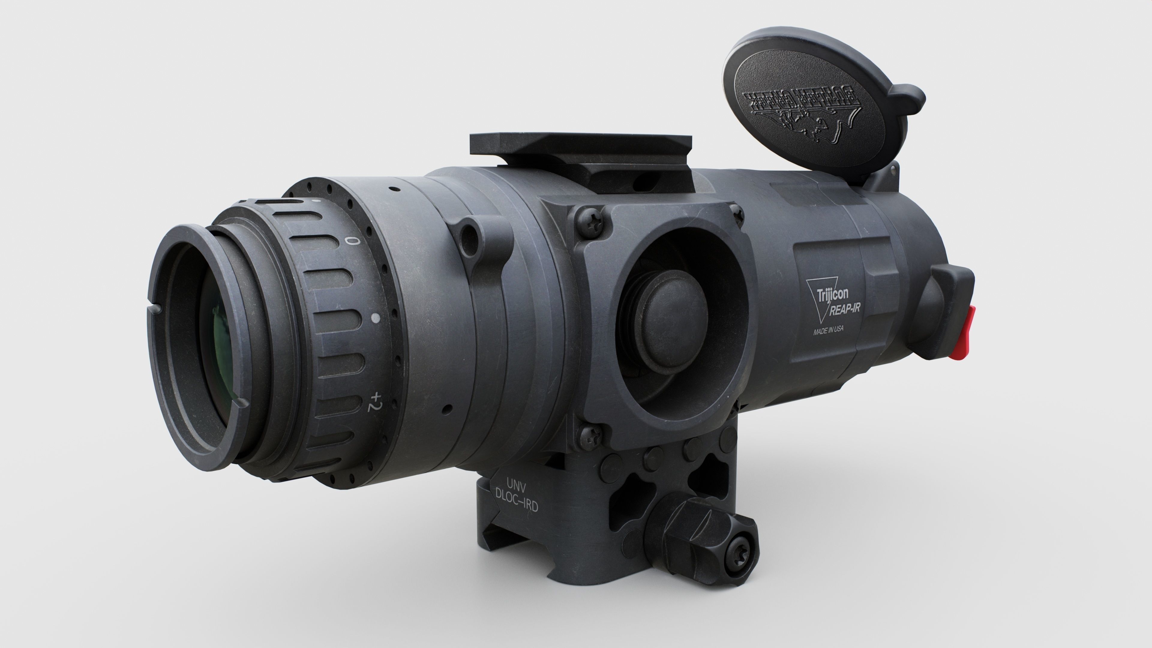 3D model Trijicon Reap-IR IRMS-35-3 Thermal Weapon Sight VR / AR / low ...