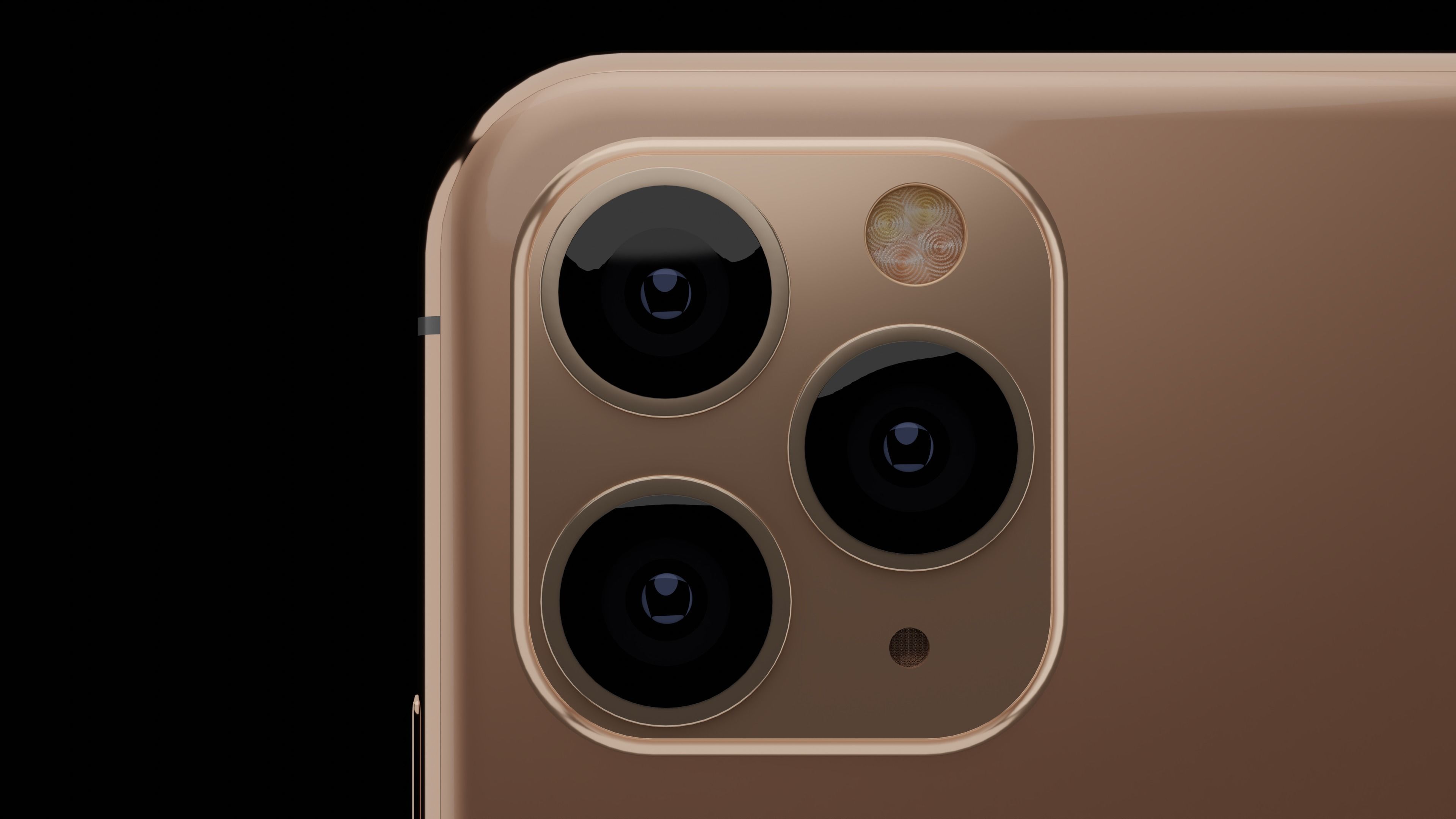 iPhone 11 Rose Gold 3D model_4