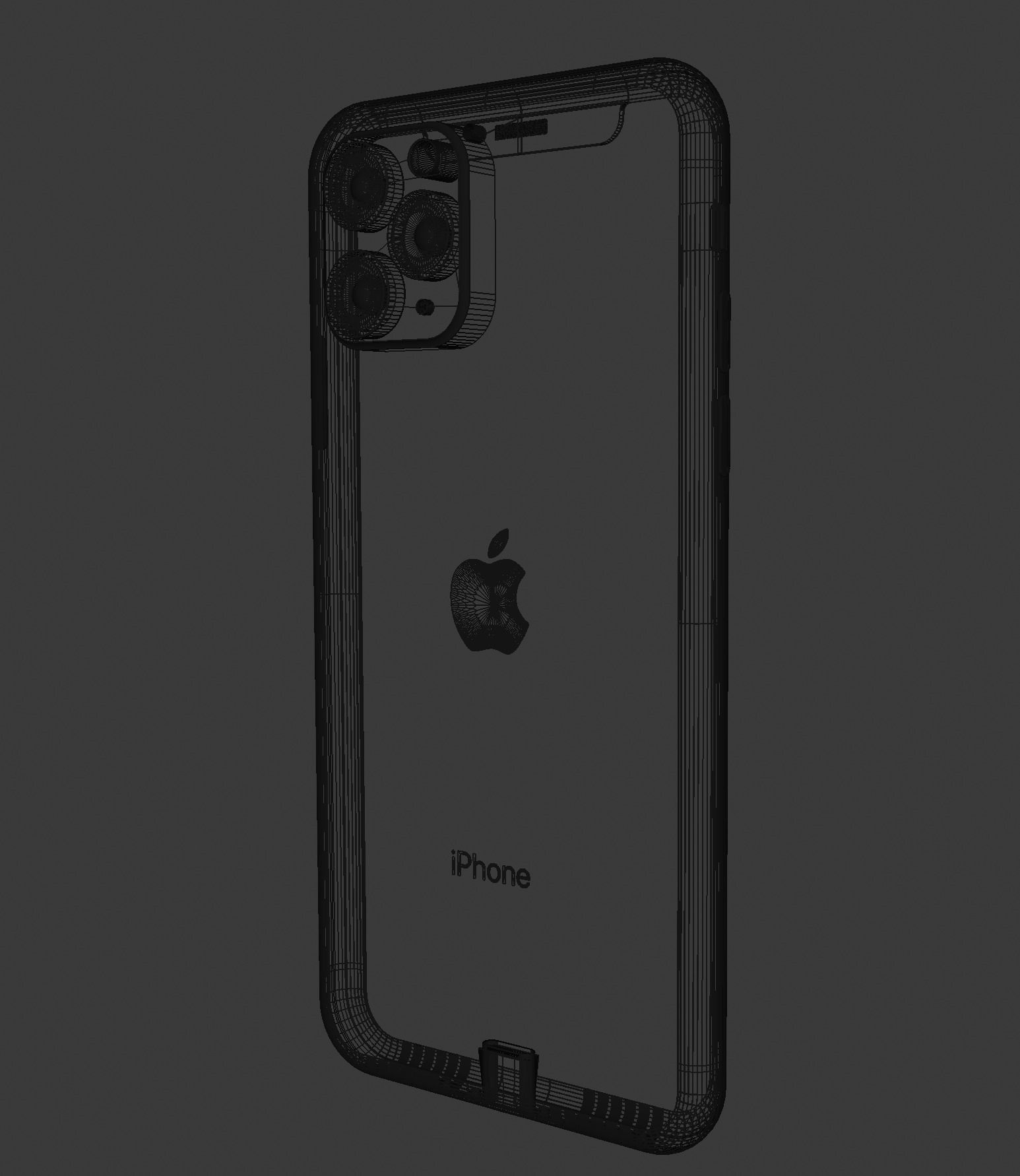 iPhone 11 Rose Gold 3D model_5