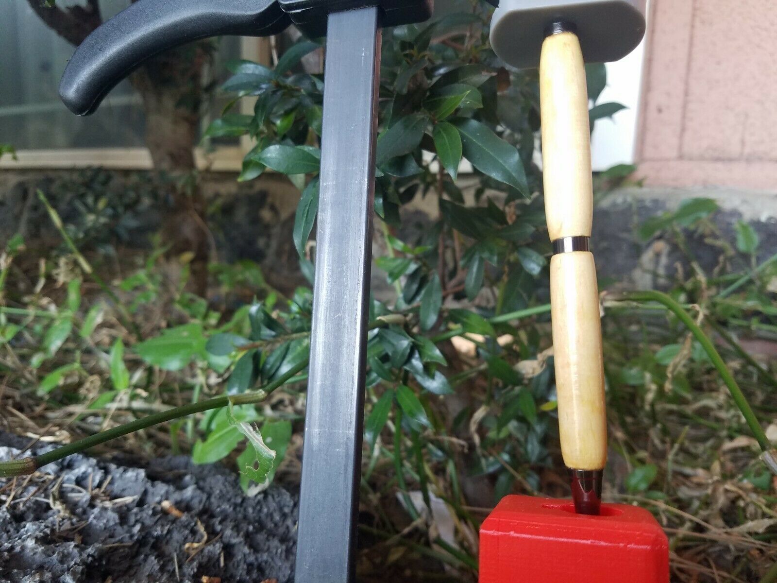 Pen turning press 3D print model_1