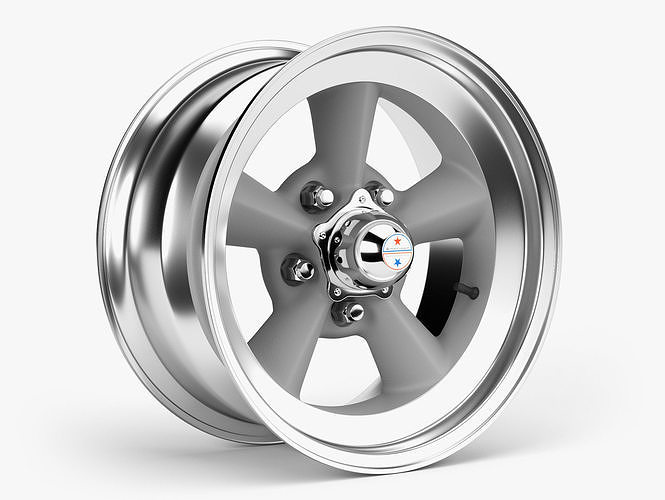 Torq Thrust D Wheel 3D model