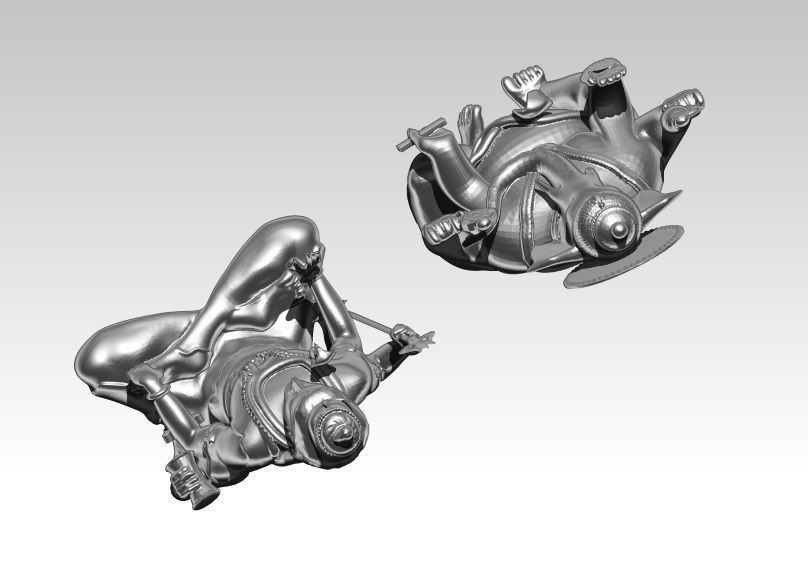 gautama buddha ganesha ganapati  elephant Ganesh and Shiva 3D print model_2