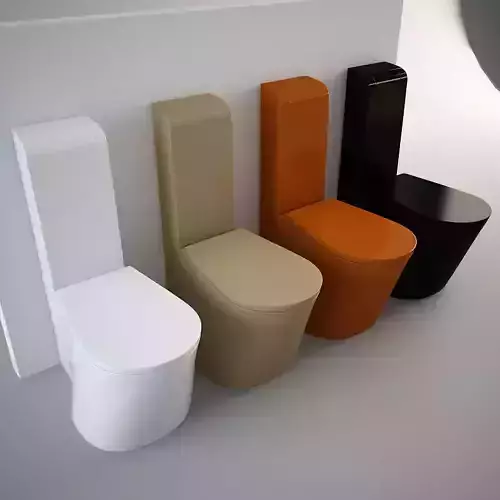 Nic Design Pillow Toilet 3D model