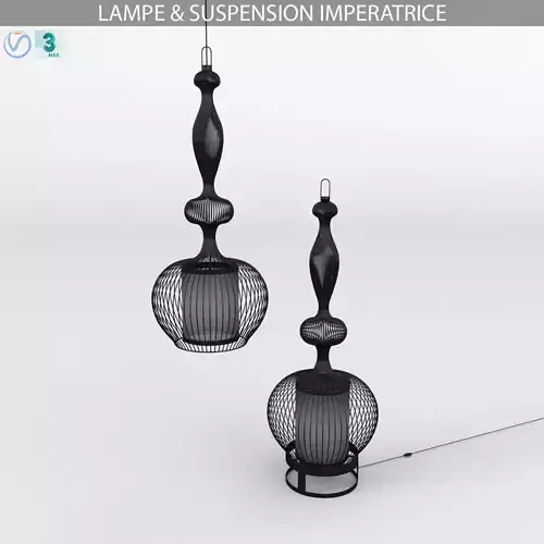 LAMPE and SUSPENSION IMPERATRICE