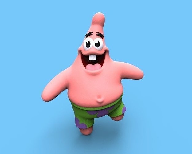 Patrick star Free 3D print model
