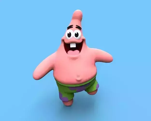 Patrick star Free 3D print model