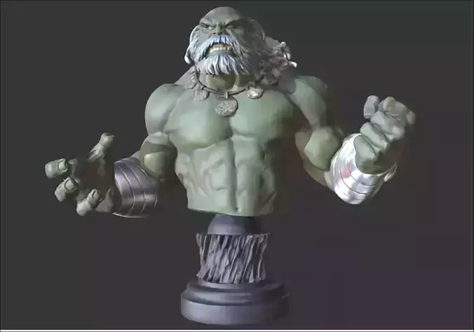 hulk master bust