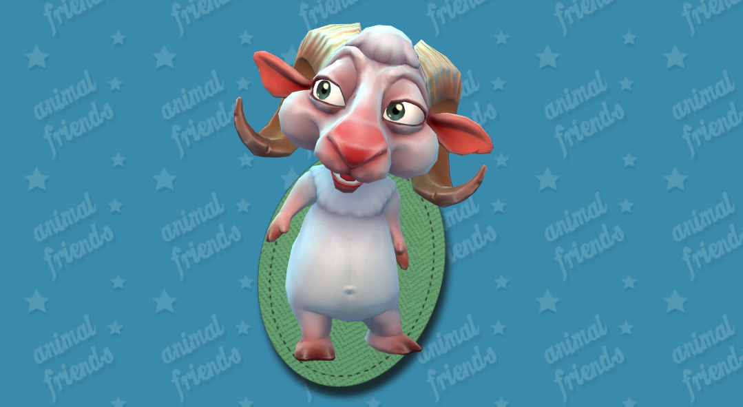 Farm Animals Friends 3D model_24