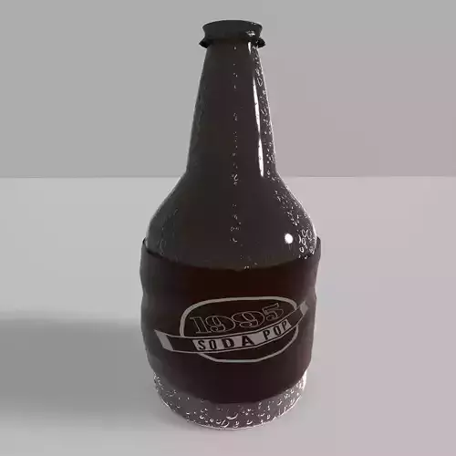 Detailed Soda Bottle