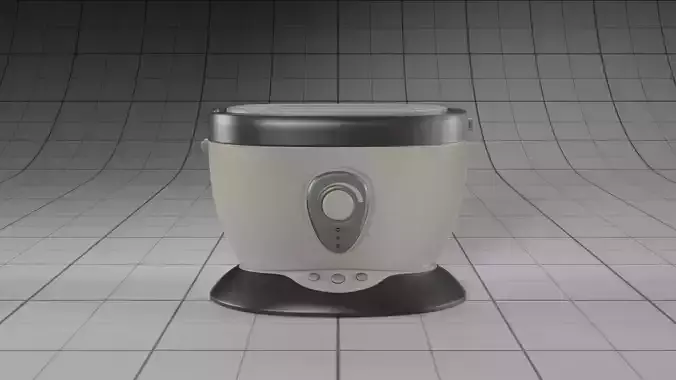 Retro Toaster 3D model