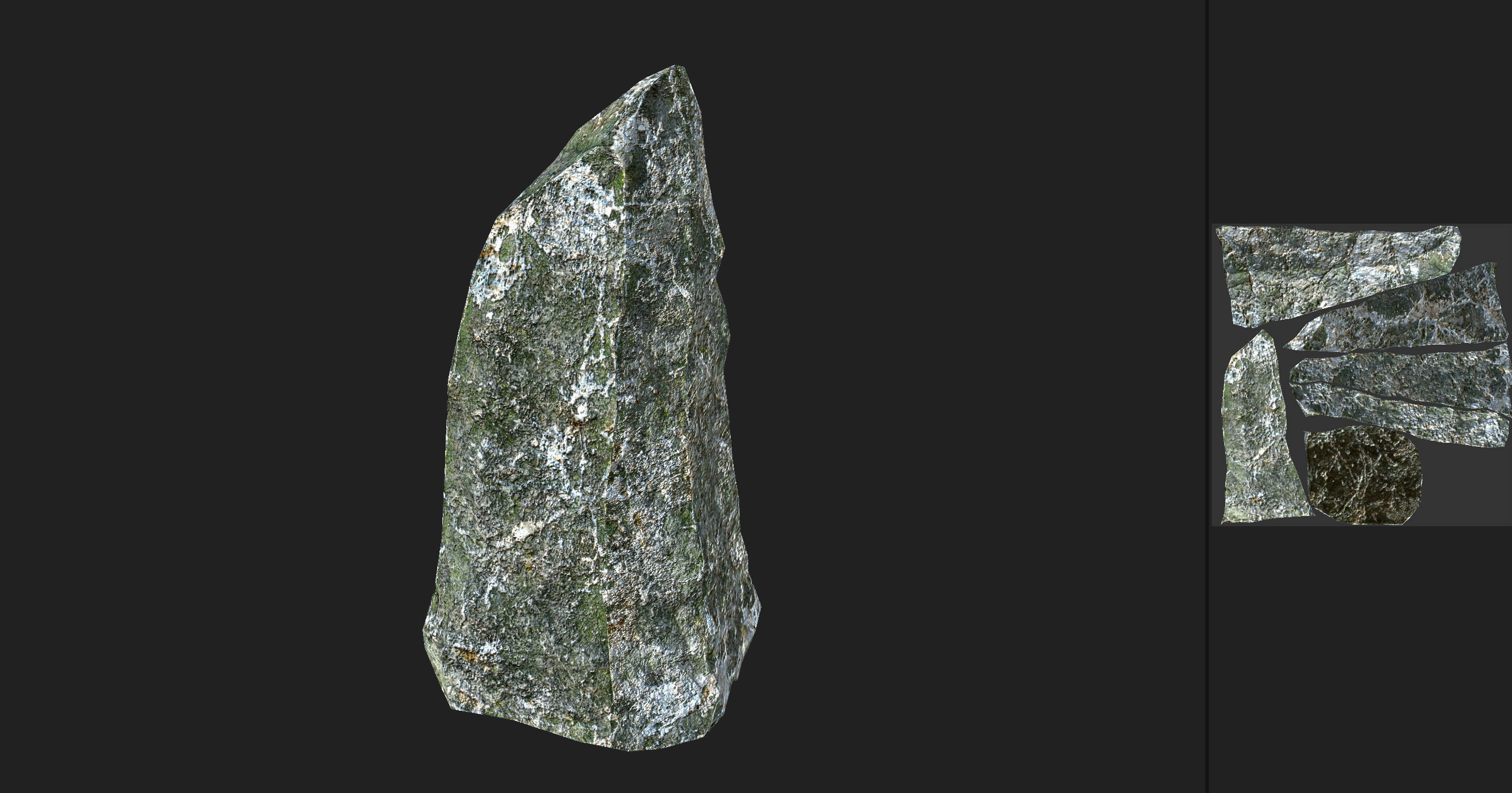 Stone 08 Set 01 PBR Low-poly 3D model_27