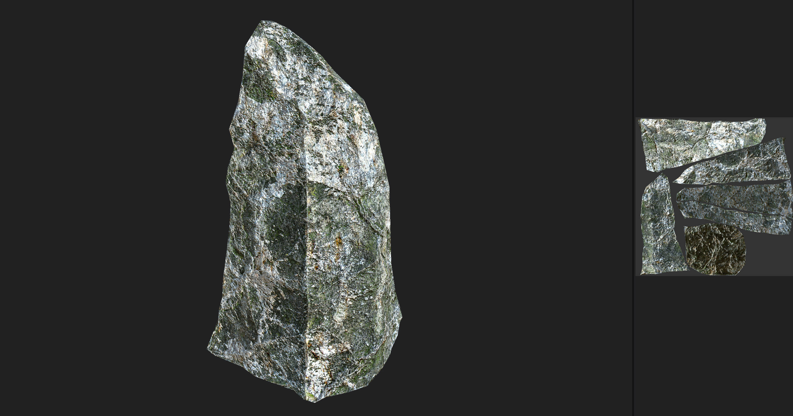 Stone 08 Set 01 PBR Low-poly 3D model_26