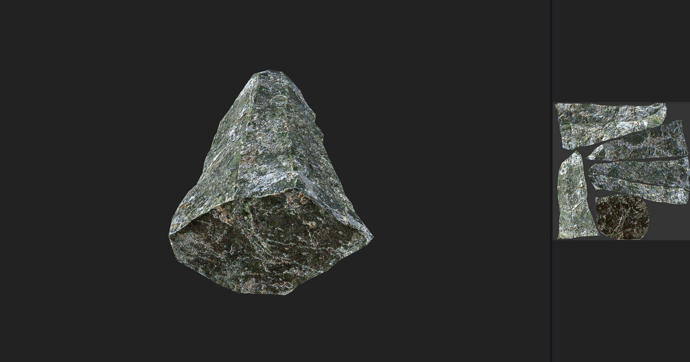 Stone 08 Set 01 PBR Low-poly 3D model_24