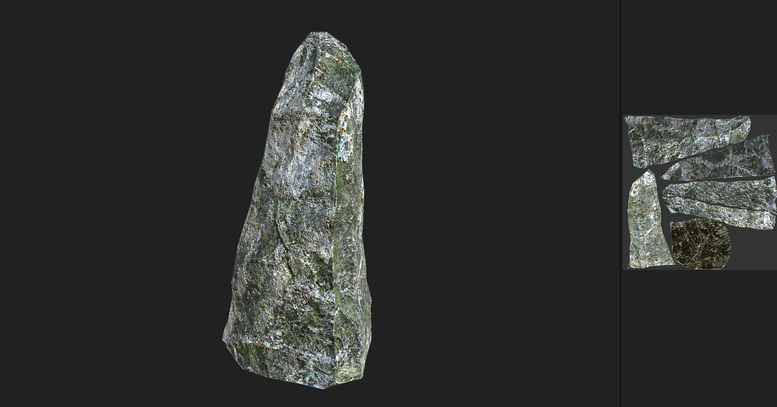Stone 08 Set 01 PBR Low-poly 3D model_25