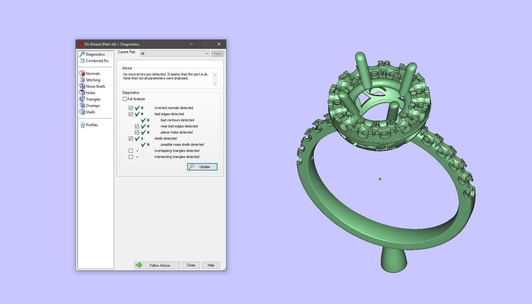Gold N679 3D print model_6