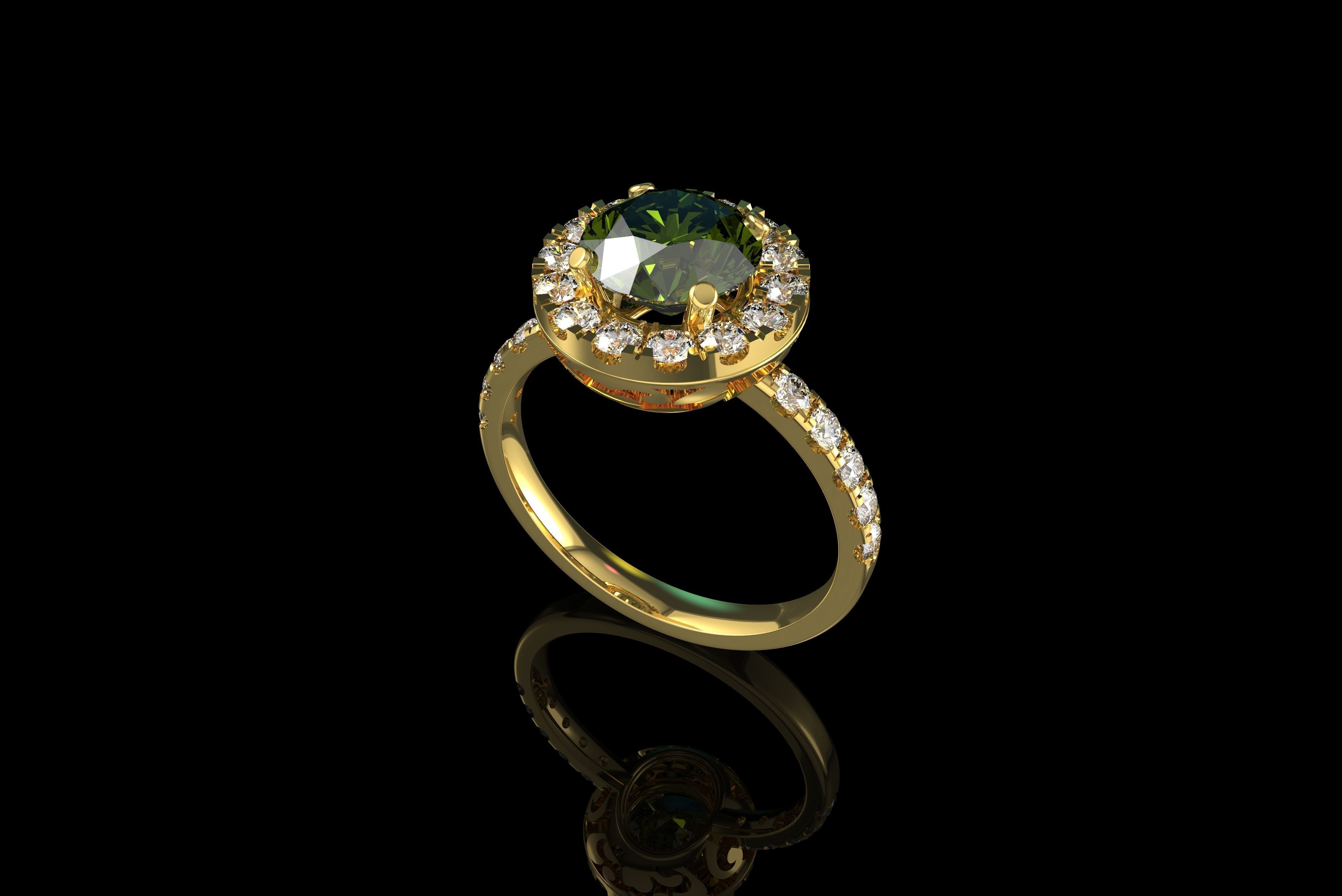 Gold N679 3D print model_2