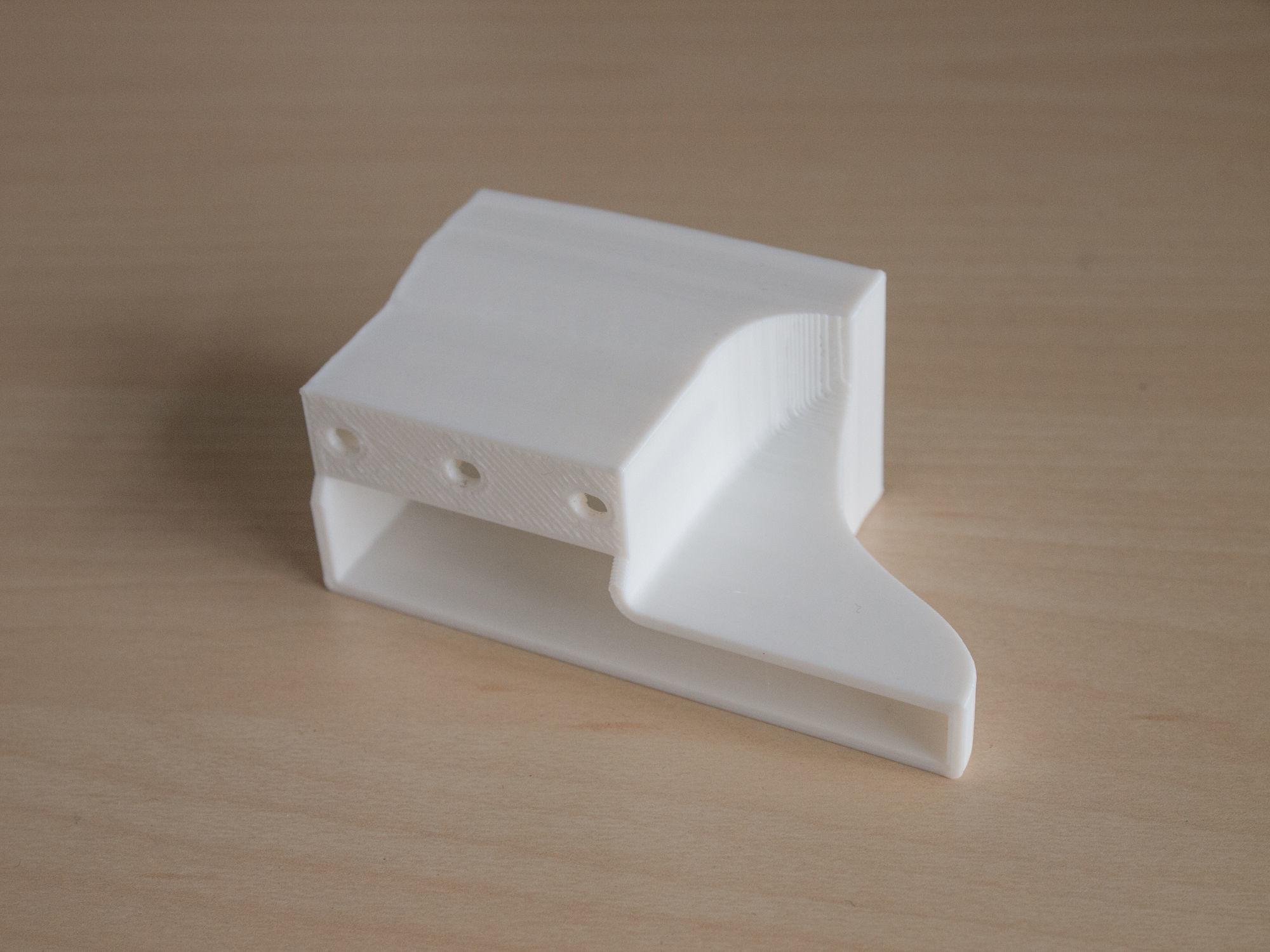 NVIDIA Tesla K40 K20 K20X cooling fan shroud duct 3D print model_2