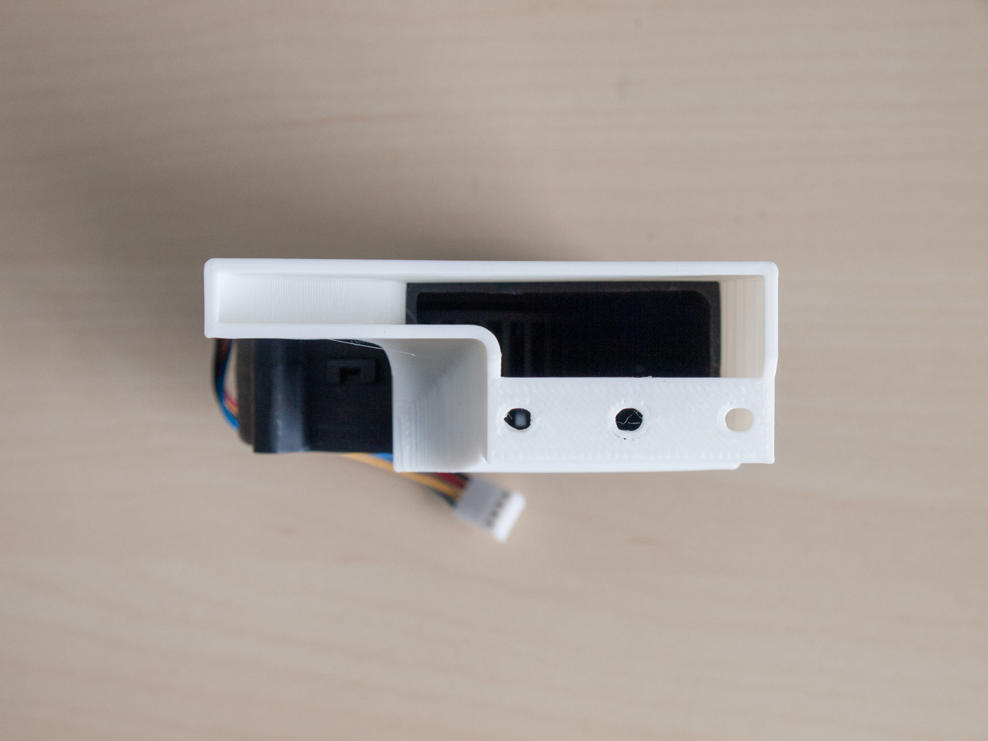 NVIDIA Tesla K40 K20 K20X cooling fan shroud duct 3D print model_8