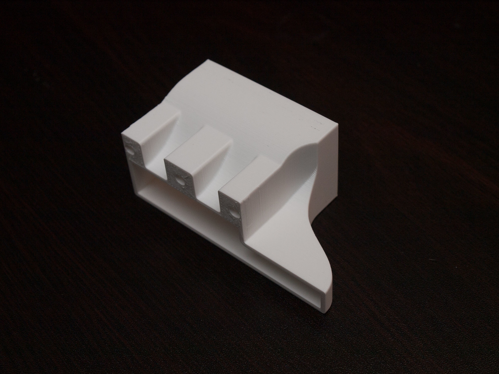 NVIDIA Tesla K10 cooling fan shroud duct also fit GRID K2 3D print model_2