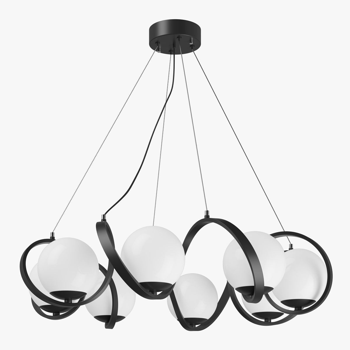 803167 Globo Lightstar Chandelier 3D model_2