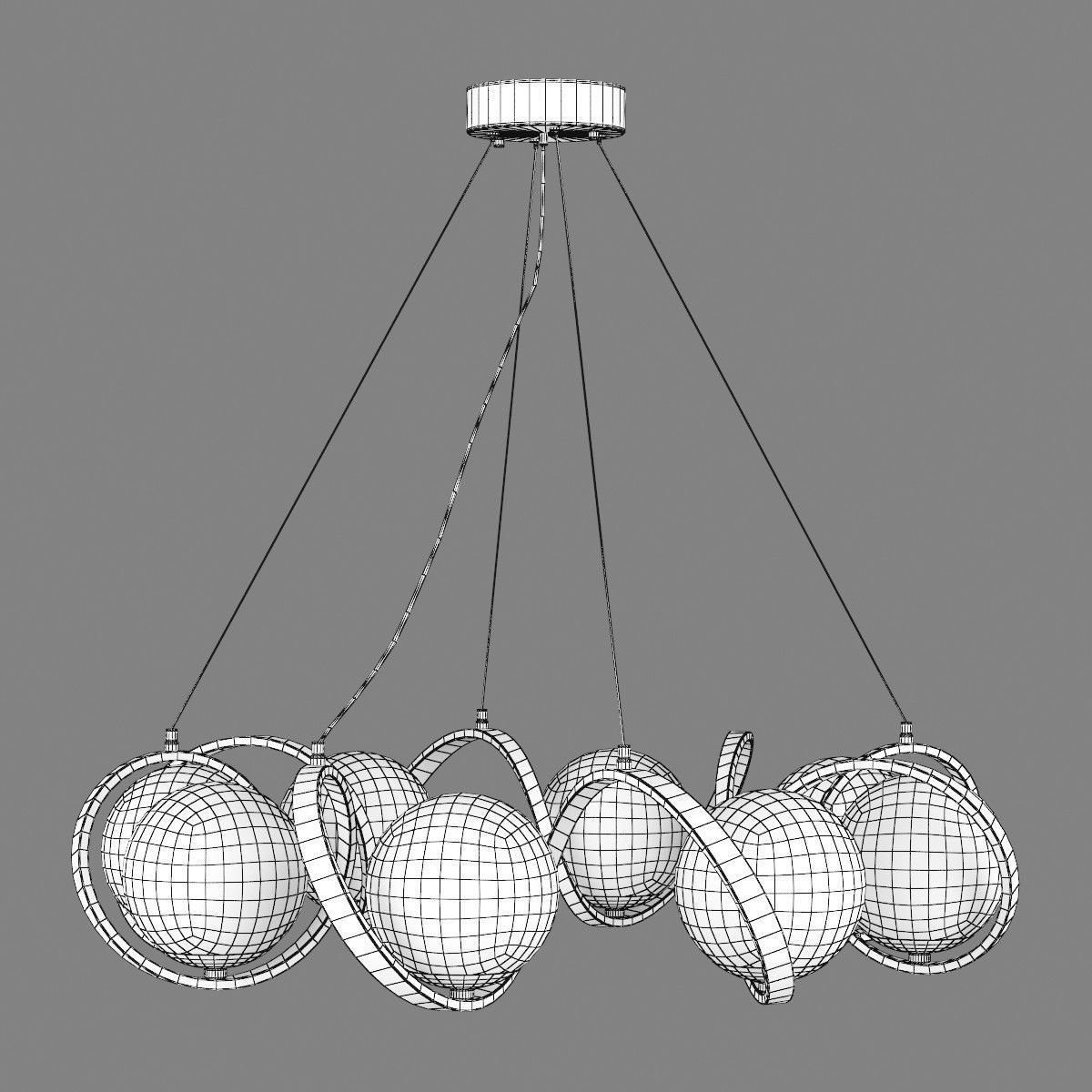 803167 Globo Lightstar Chandelier 3D model_5