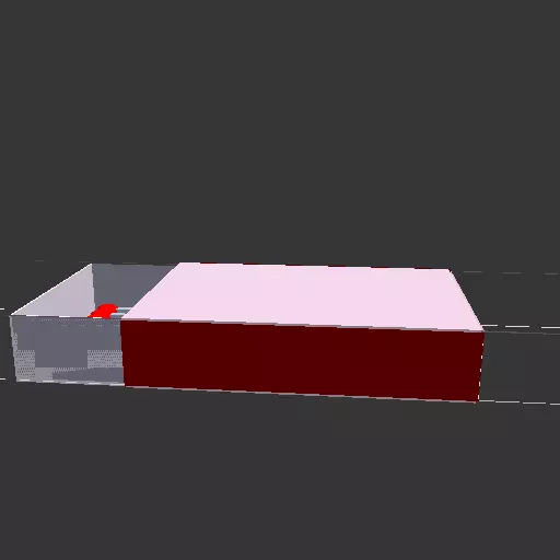 MatchBox box Low-poly 3D model