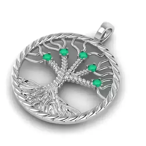 Tree of Life 3D model for printing or milling