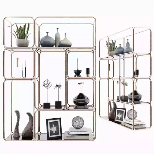 Shelf 3D model 3D model