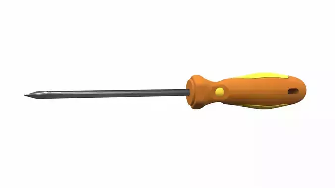 Screwdriver flathead colect 3D model