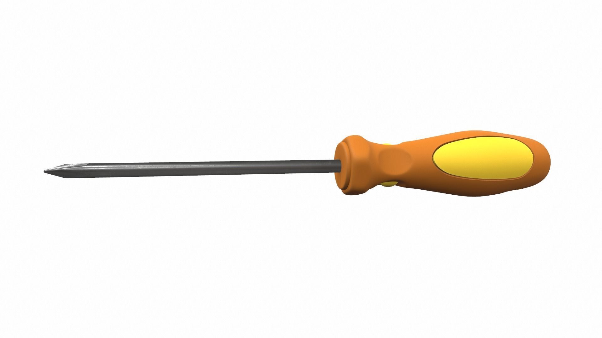 Screwdriver flathead colect 3D model_1