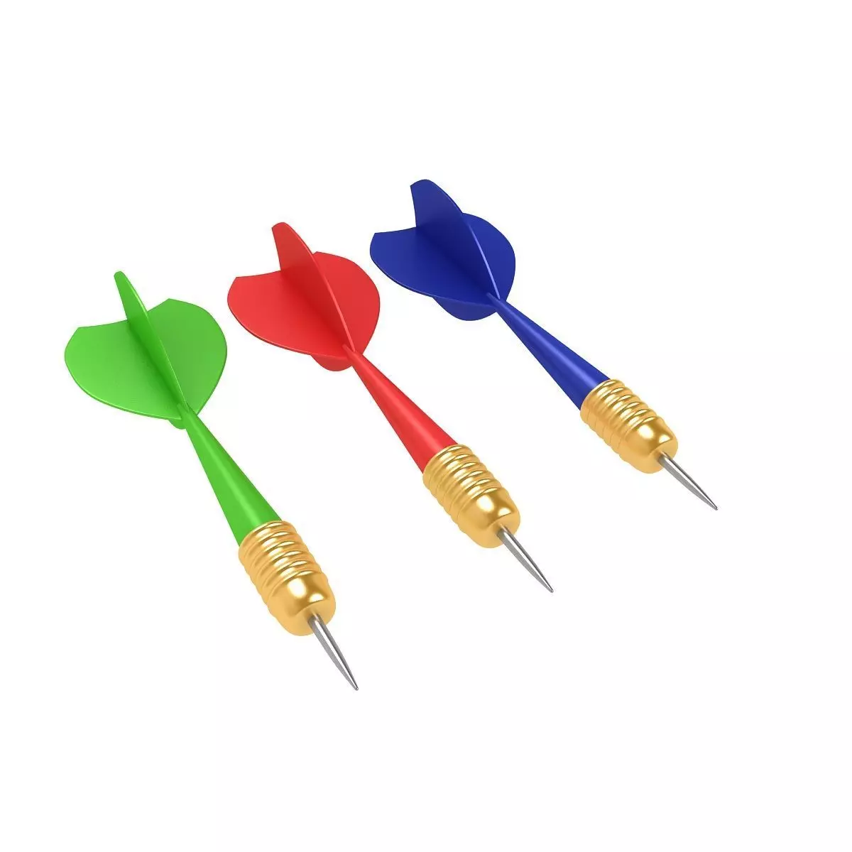 Darts three 3D model_0