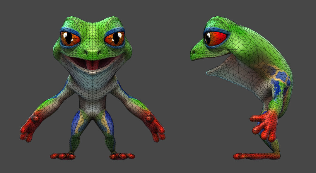 Wild Animal Friends 3D model_11