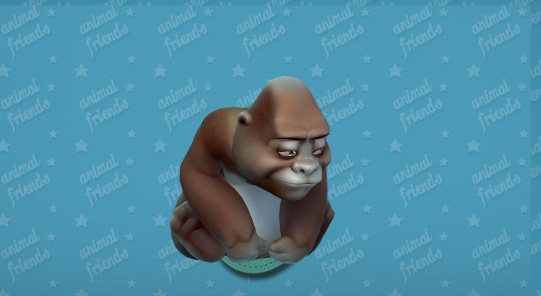 Wild Animal Friends 3D model_20
