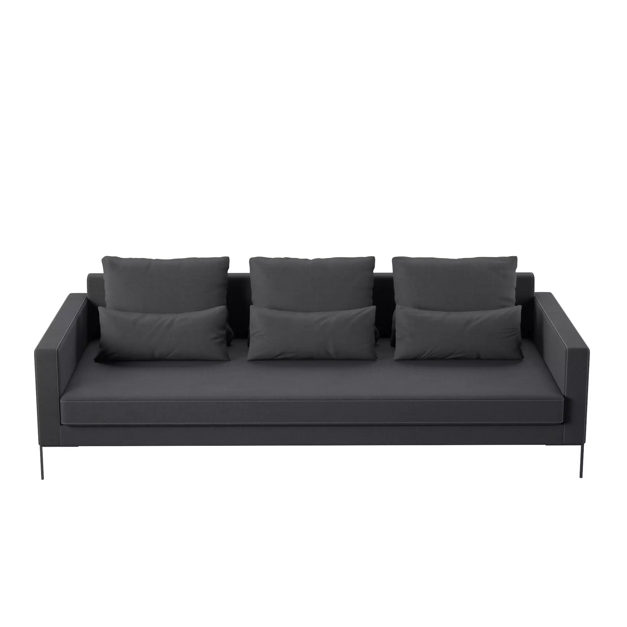 Couch - Sofa 3D model_0
