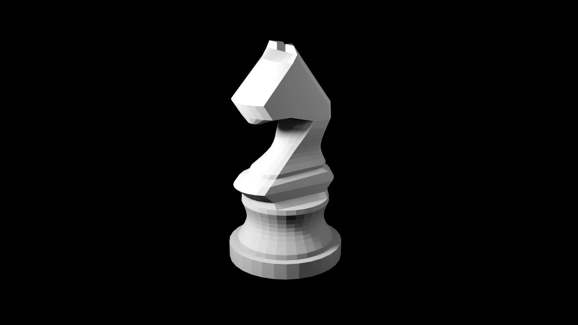 Chess Knight Free 3D model_0